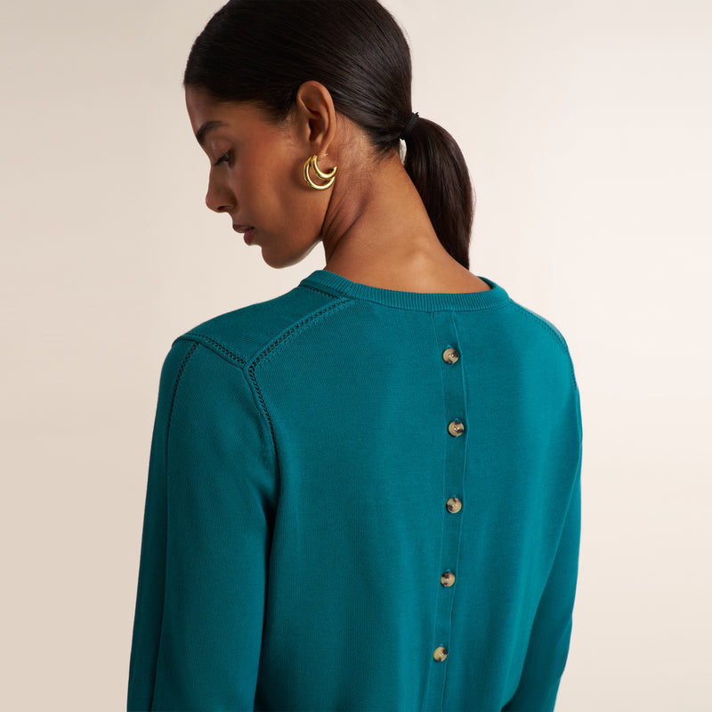Larissa Pointelle Sweater