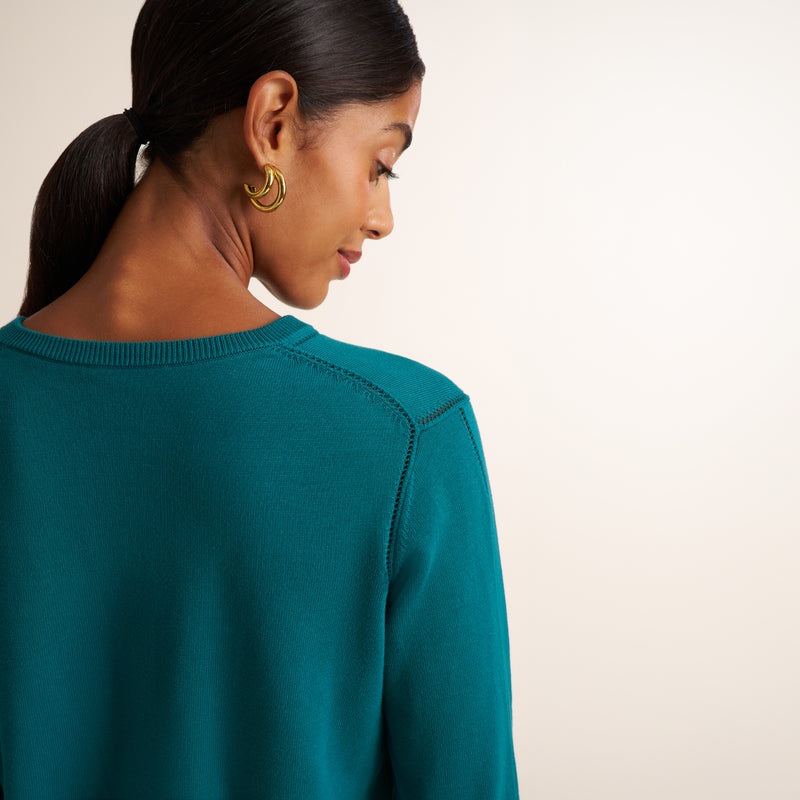 Mel Pointelle Cardigan