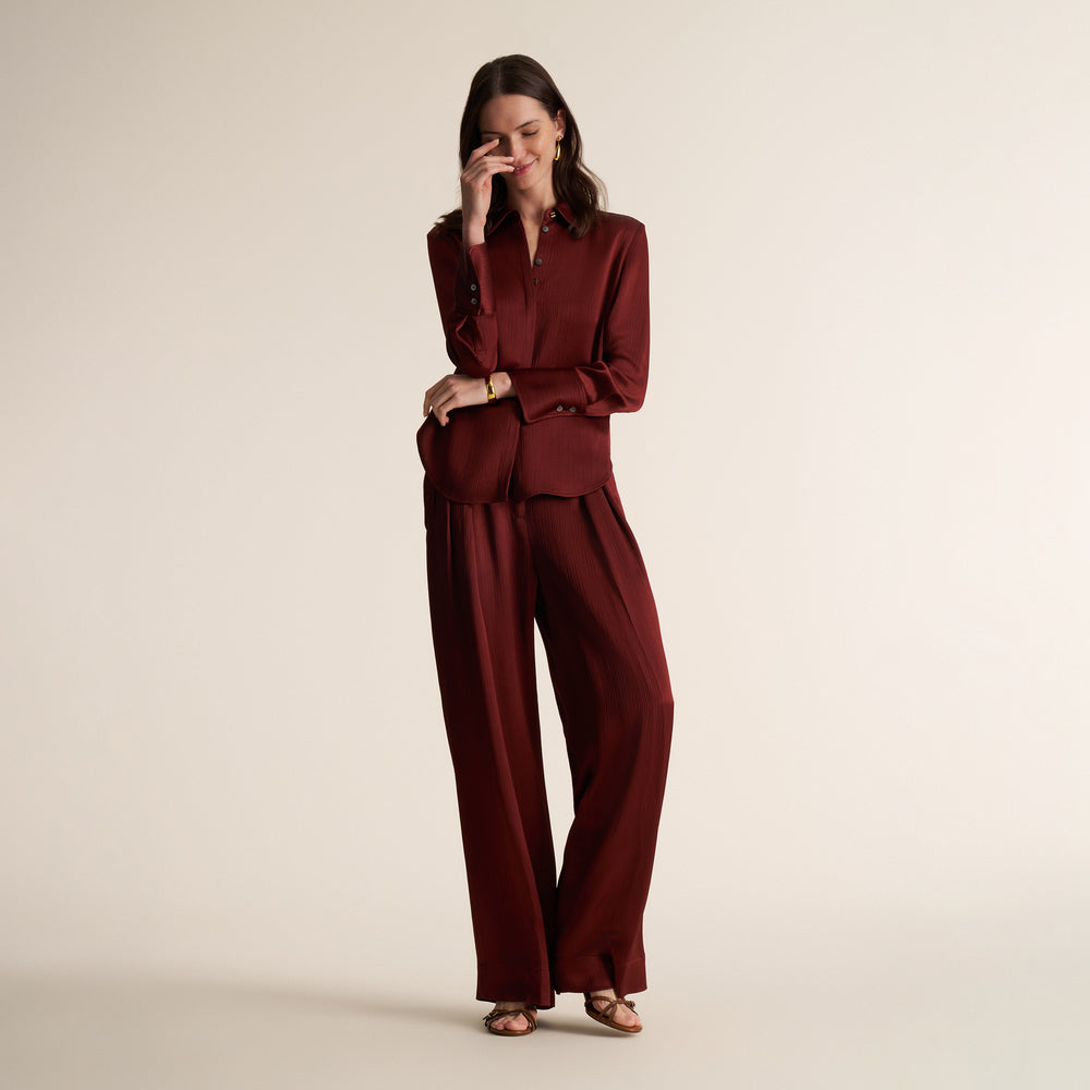 Tatum Button-Down Shirt, Redwood, image 5 of 16