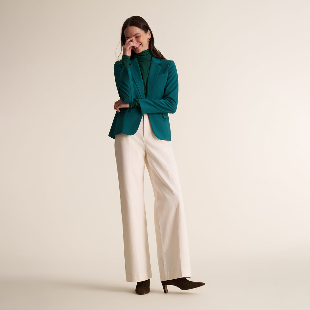 Axam Layering Turtleneck, Peacock, image 3 of 5
