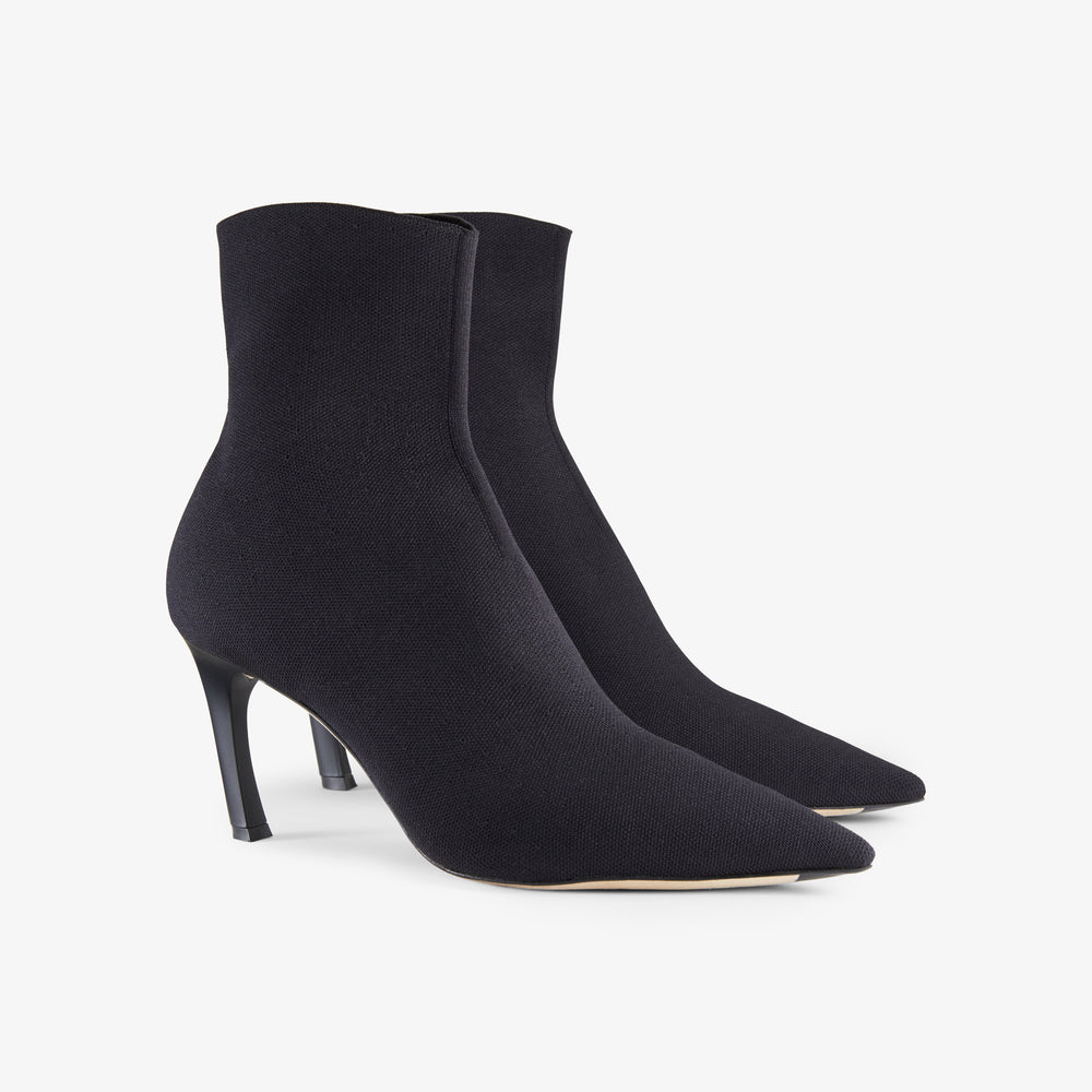 Packshot image of the Lana Boot--3D Knit in Black