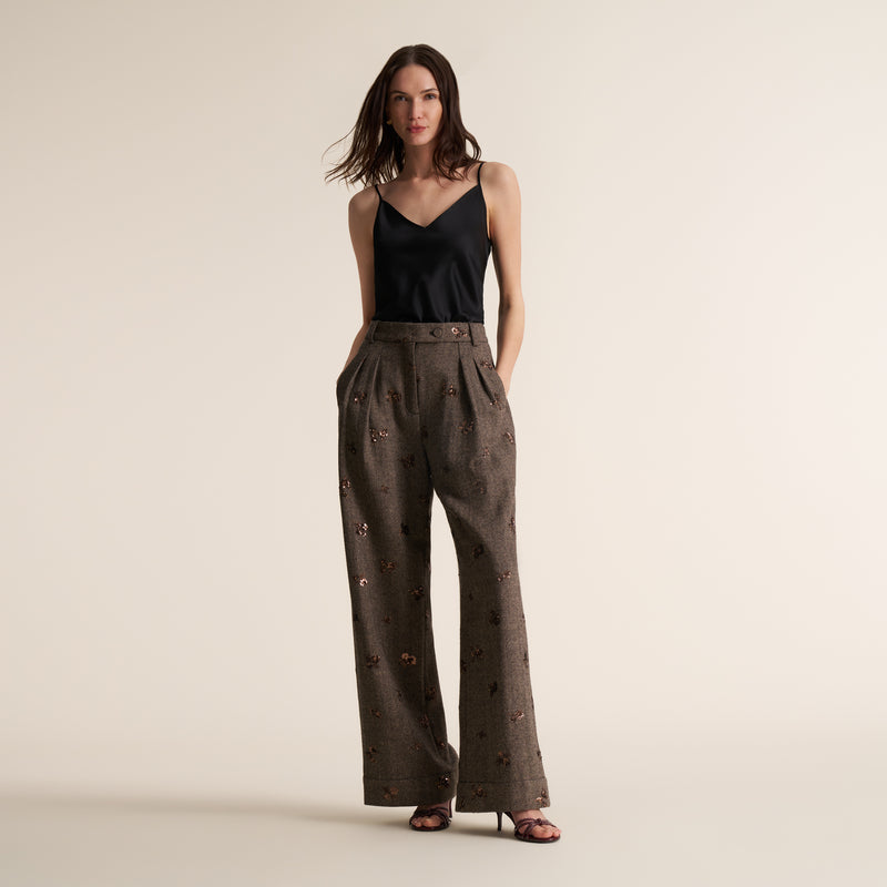 Bia Pleated Trouser