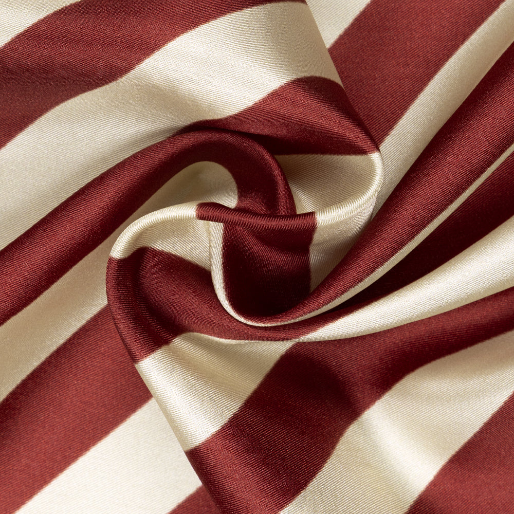 Echo Stripes Silk 21" Bandana