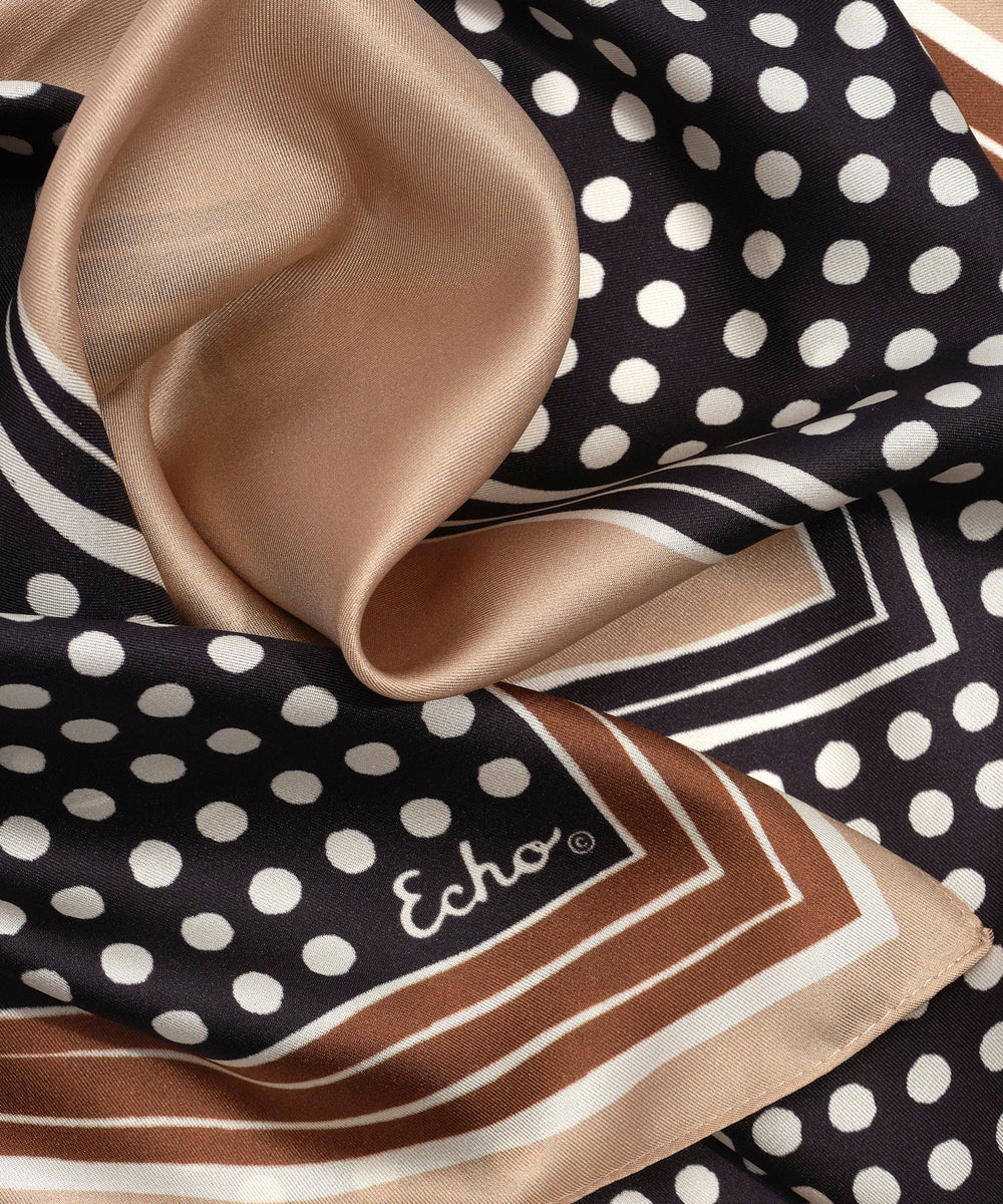 Echo Dotty Silk Bandana