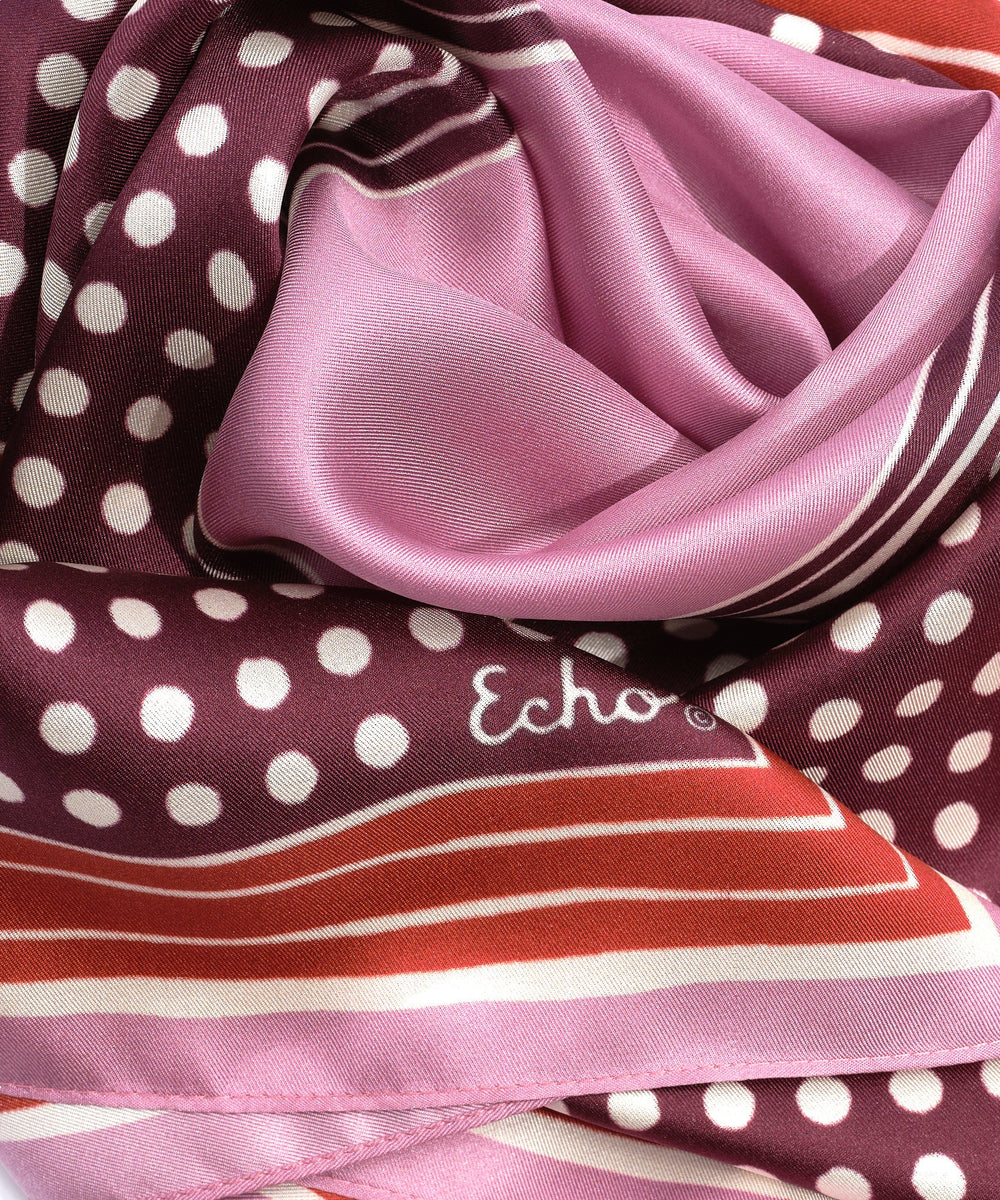 Echo Dotty Silk Bandana