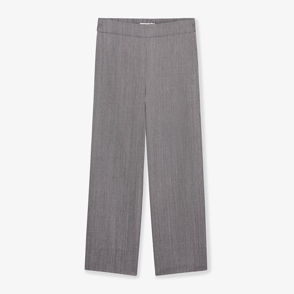 Gray pants on a white background