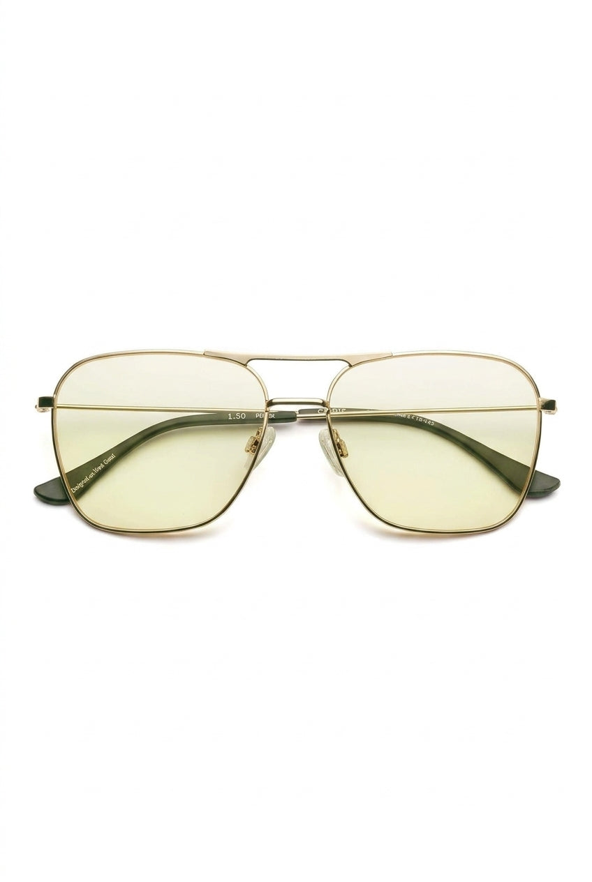 Hooper | Reading Glasses, Polished Gold, image 1 of 6