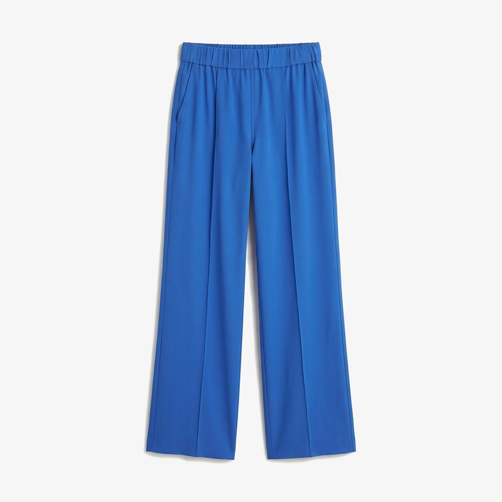 Blue pants on a white background