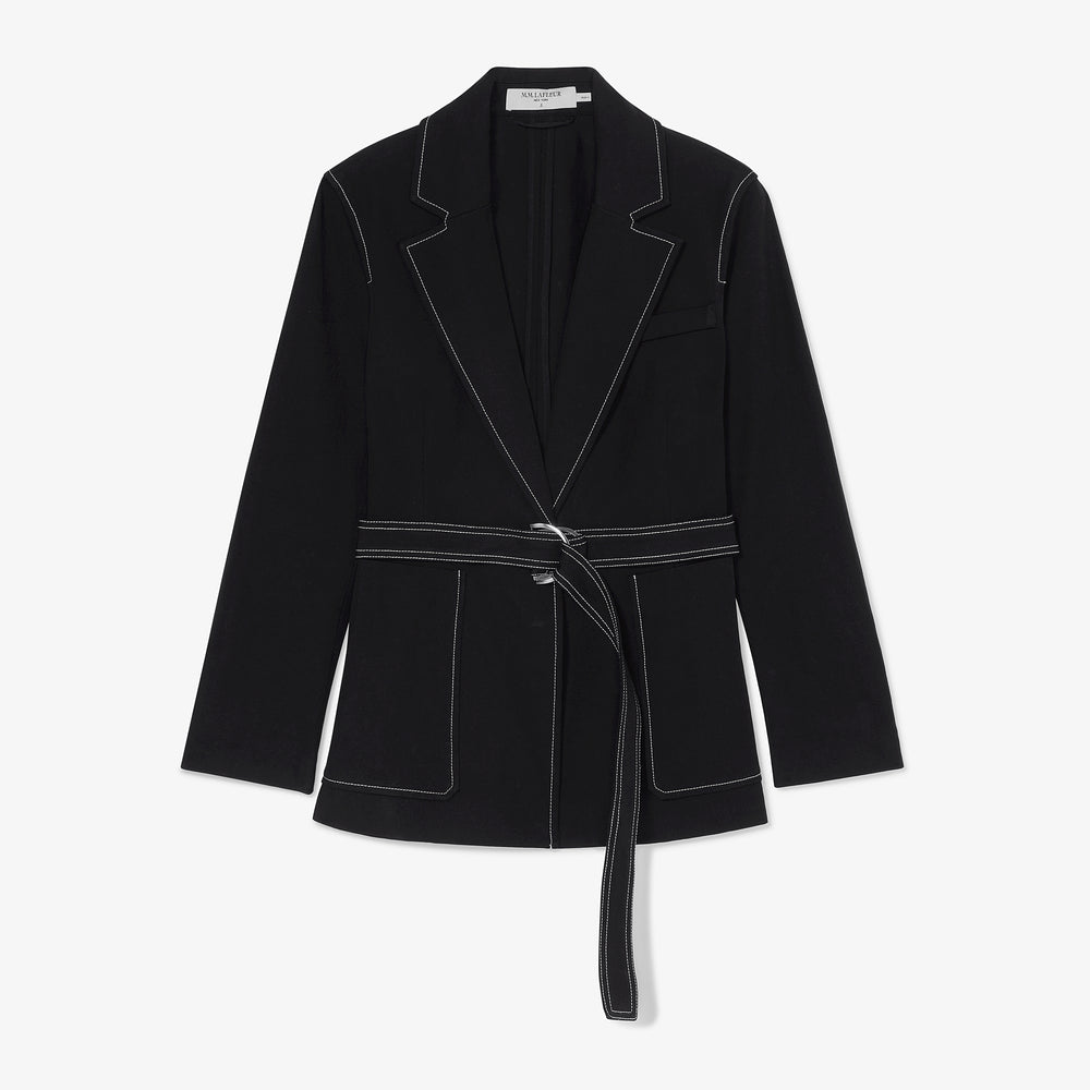 packshot image of the grenville jacket in black