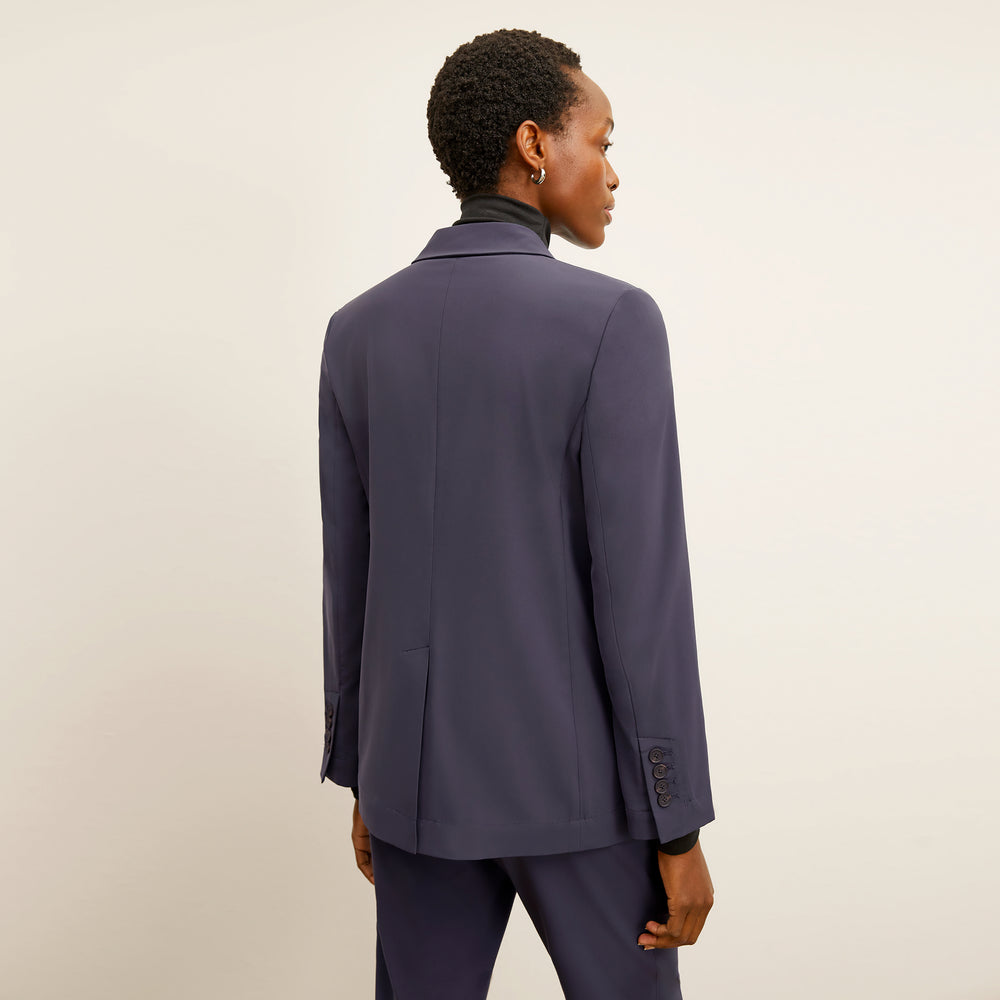 Back image of a woman wearing the O'Hara Blazer