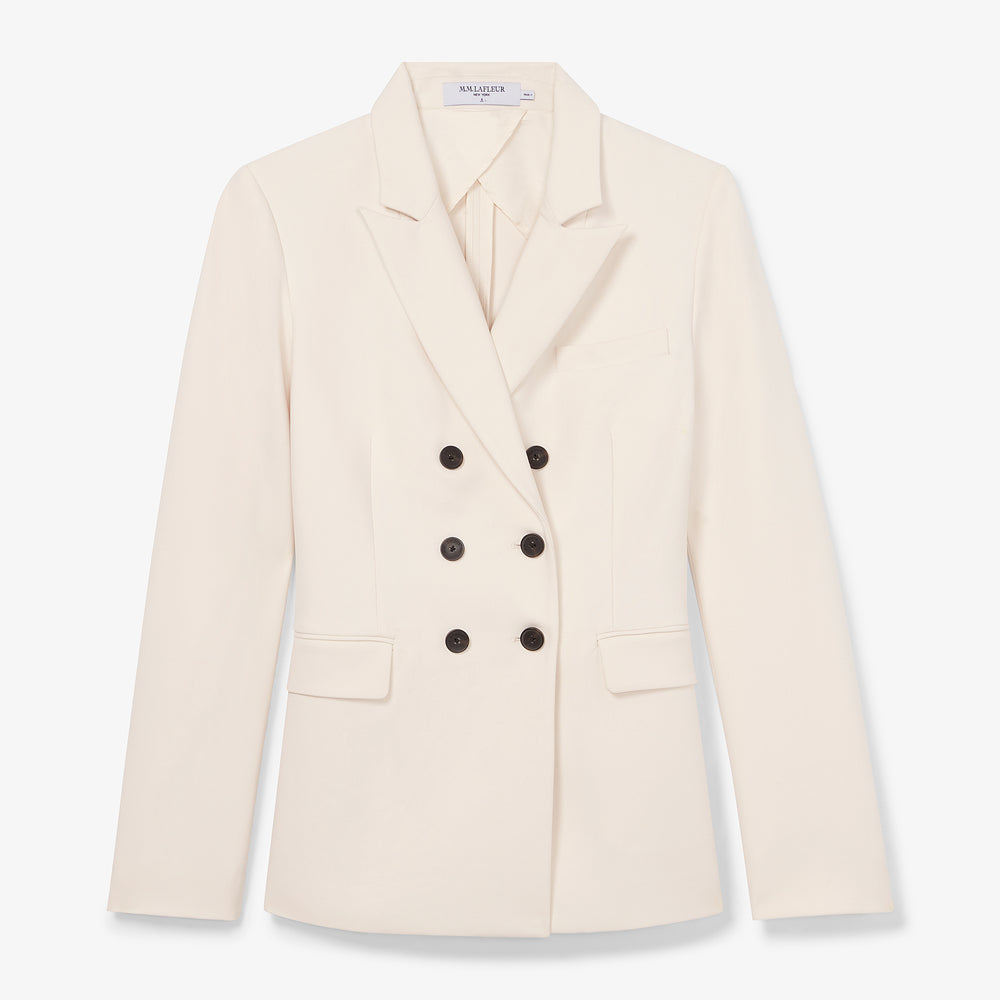 packshot image of the kati jacket in ivory