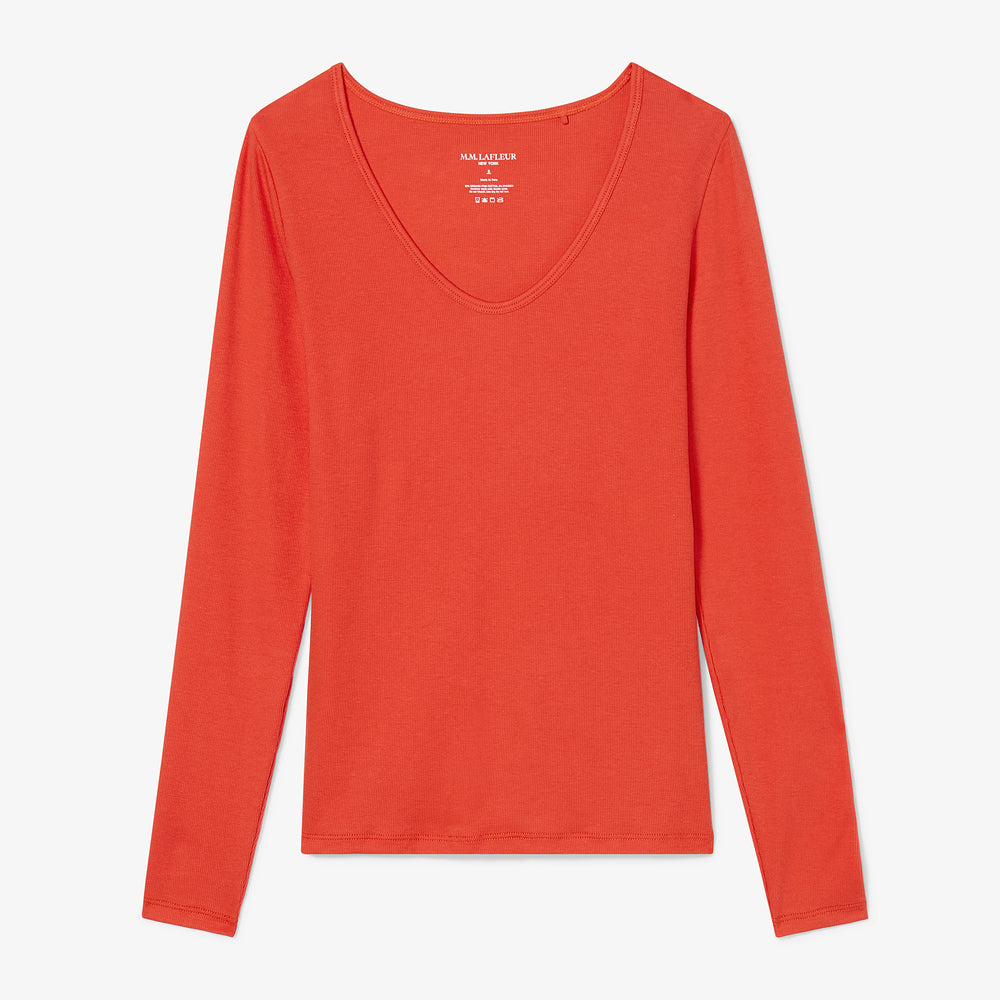 packshot image of the marcia shirt in marmalade