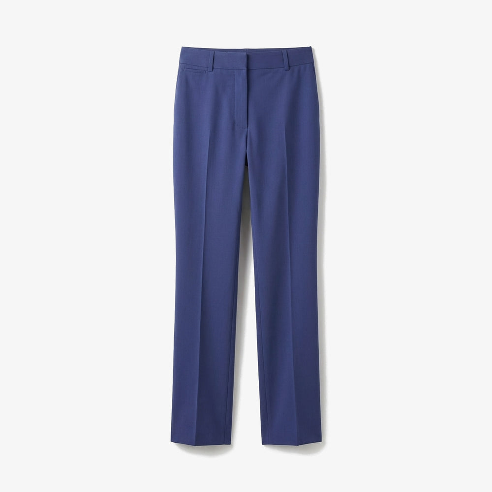 Blue pants on a white background.