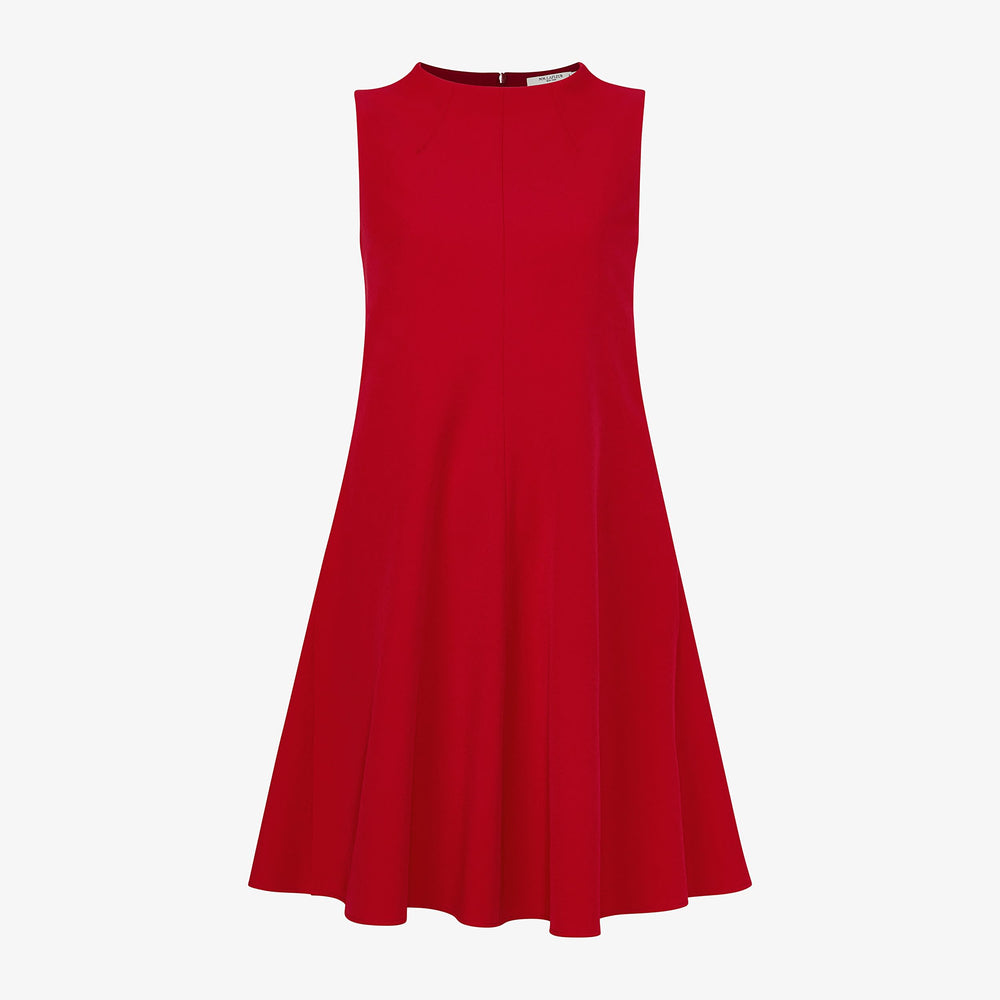 Packshot image of the Malala Dress—Recycled WonderTex in Rhubarb