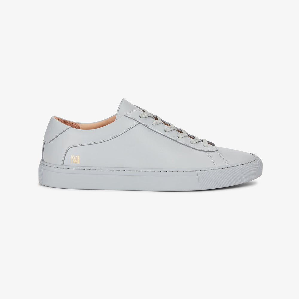 packshot image of M.M.LaFleur x Koio Capri Low-Top Sneakers—Leather in smoke
