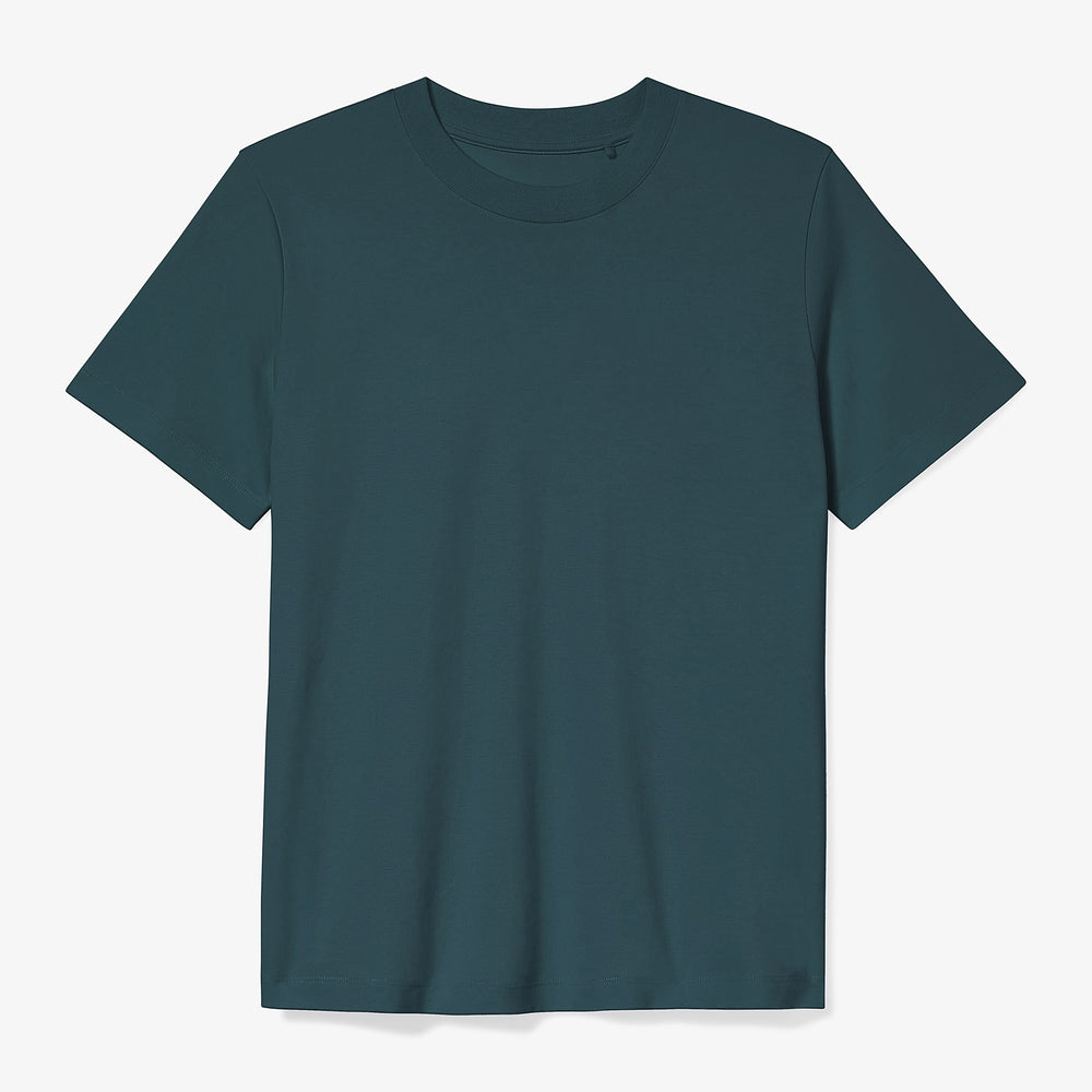 still image of the leslie t-shirt in deep sea
