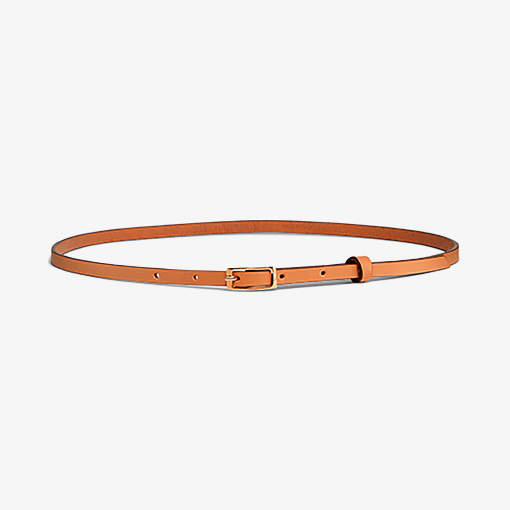 Still image of the erne st belt in light cognac