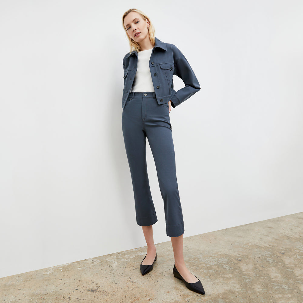 Front image of a woman wearing the Archie Jean - Better Than Denim in Dusty Indigo