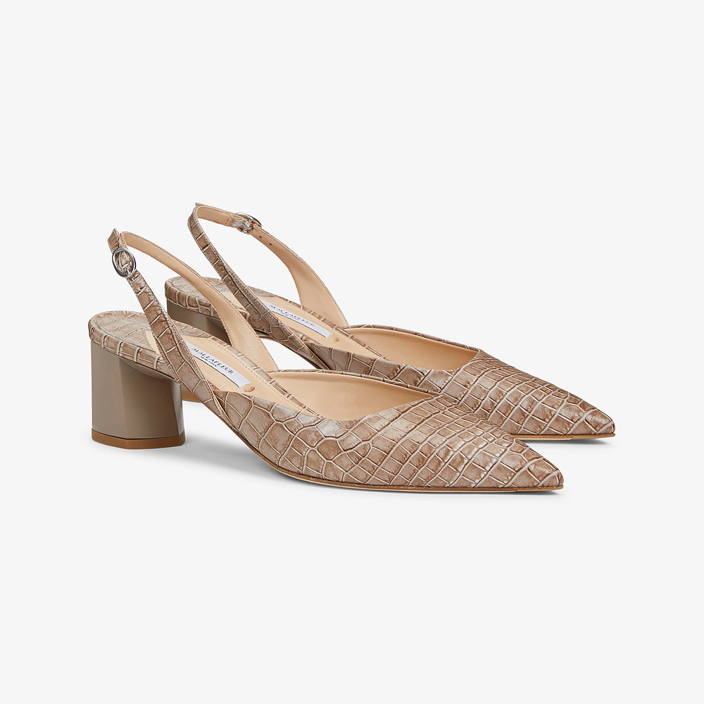 Packshot image of the Irene Slingback in Rosy Taupe