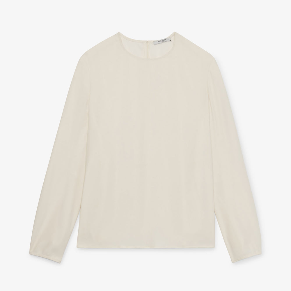 Packshot image of the Carrie Top—Soft Wave in Alabaster