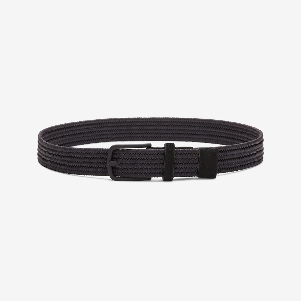 Packshot image of the Garrett belt in black