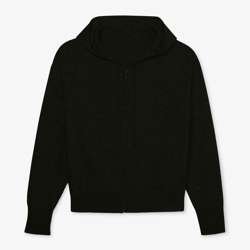 Packshot image of the Judith Hoodie—Cashmere in Black