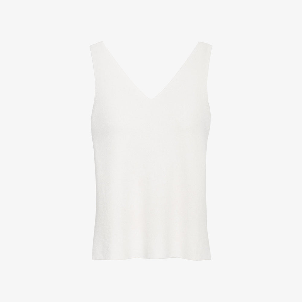 Still image of the Peggy Top in ivory