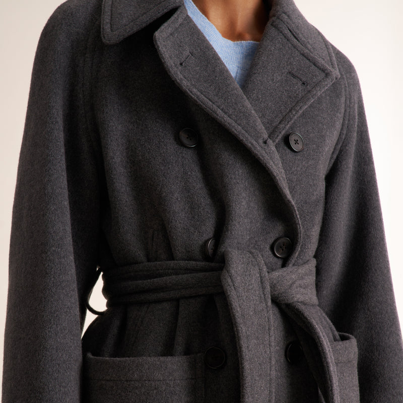 Malda Double-Breasted Coat