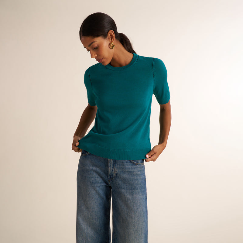 Becca Pointelle Tee