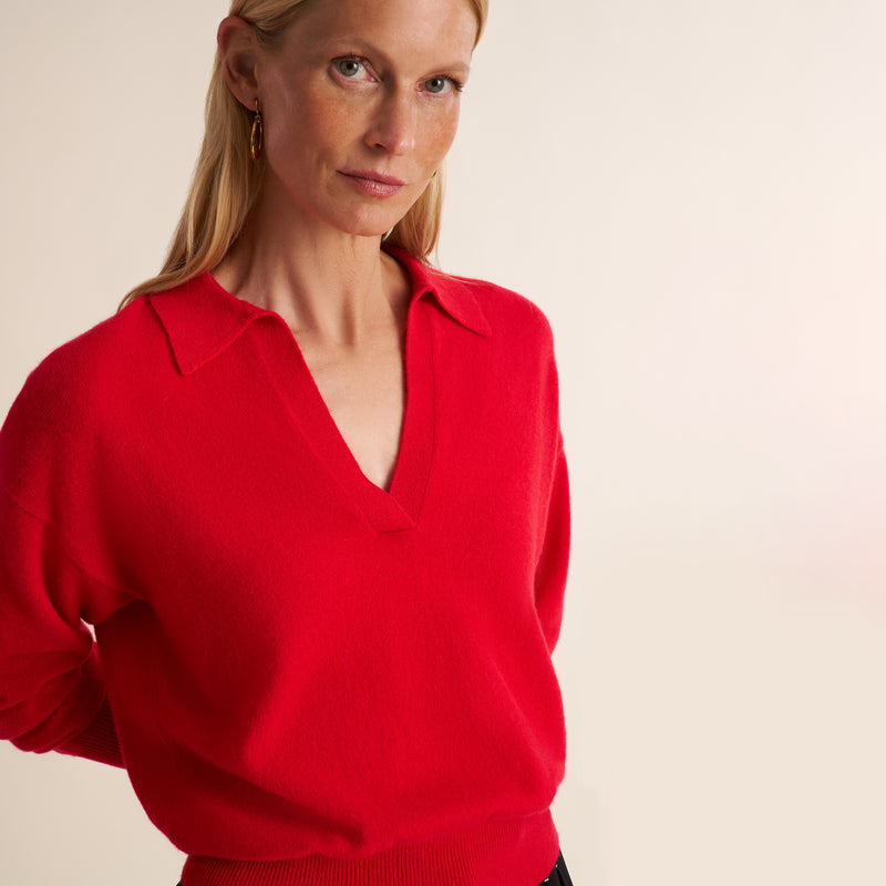 Leo V-Neck Sweater