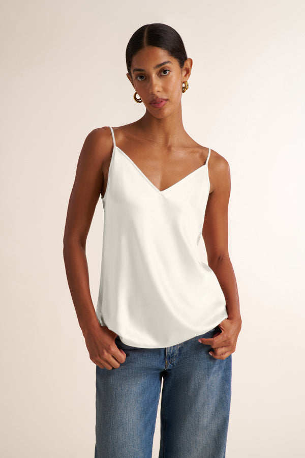 Lisey Layering Cami in Ivory — view 1