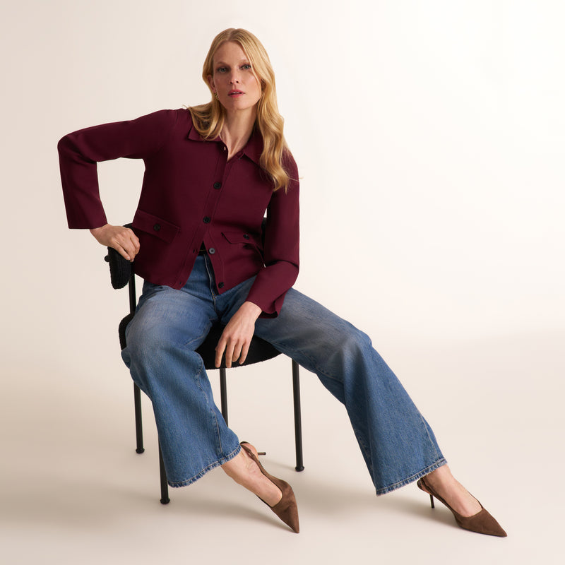 Maribel Cropped Jardigan