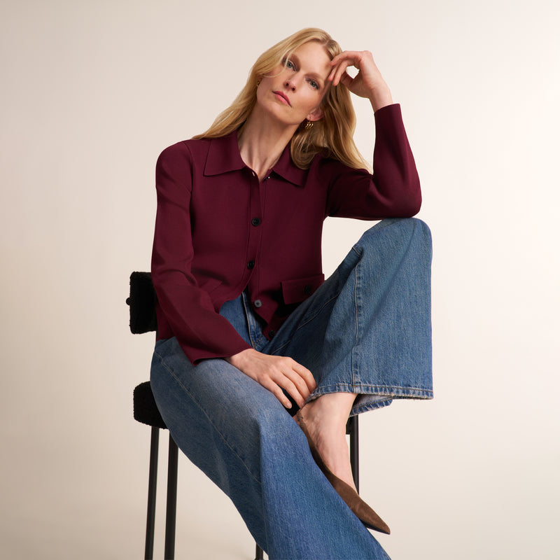Maribel Cropped Jardigan