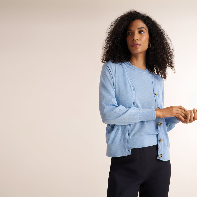 Rosalia Pointelle Cardigan
