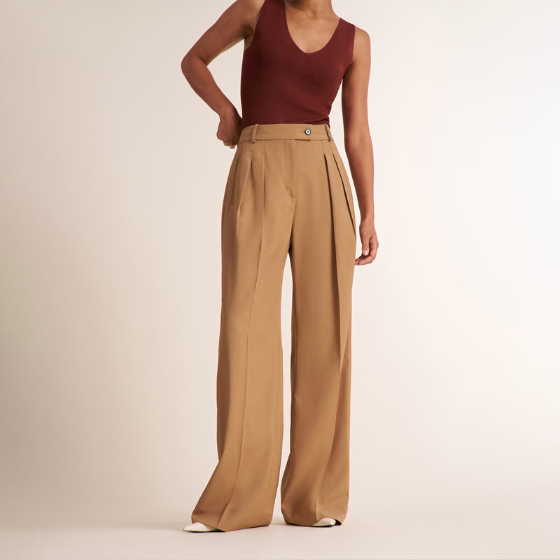 Bia Pleated Trouser
