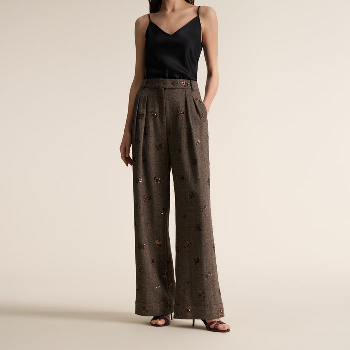 Bia Pleated Trouser