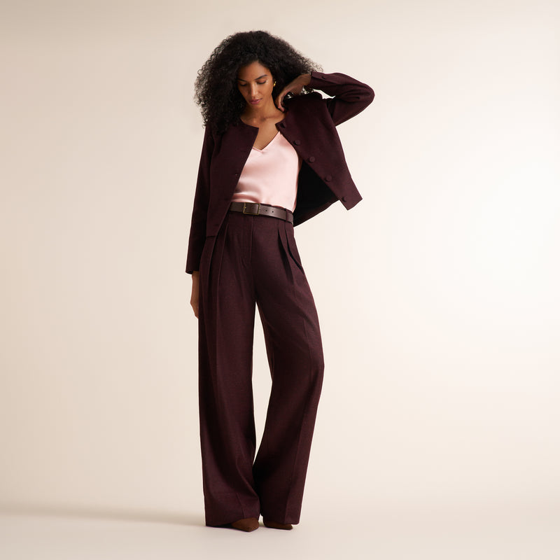 Bia Pleated Trouser