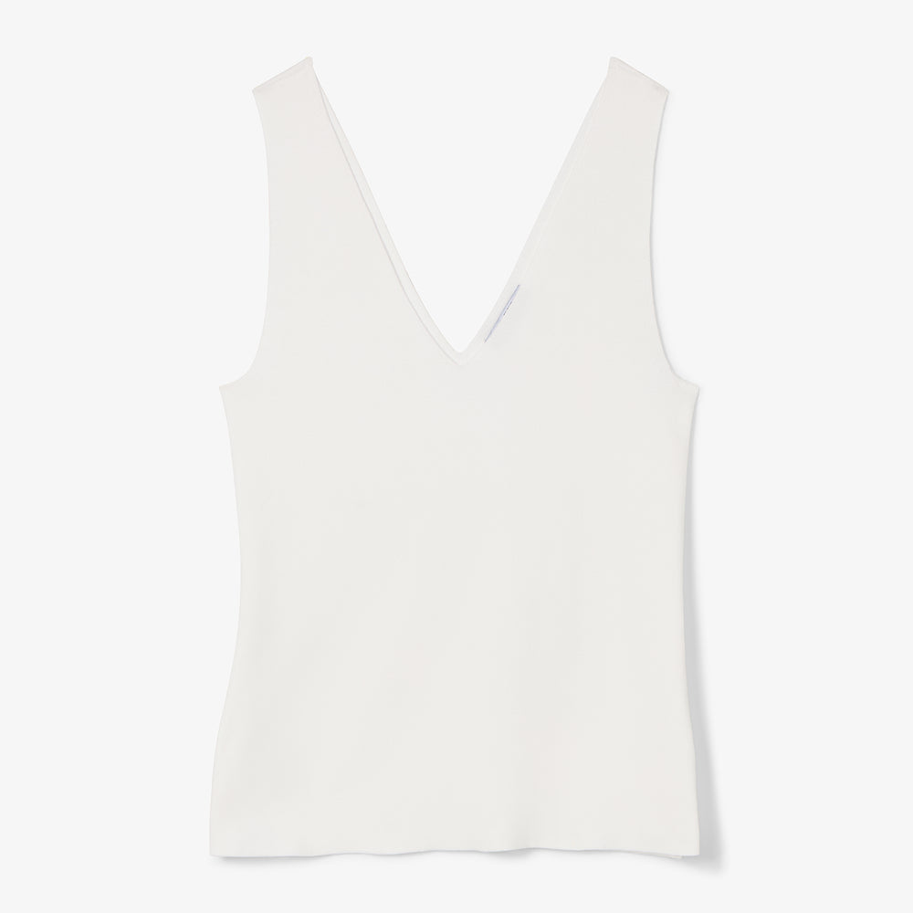 packshot image of the alecia top in ivory