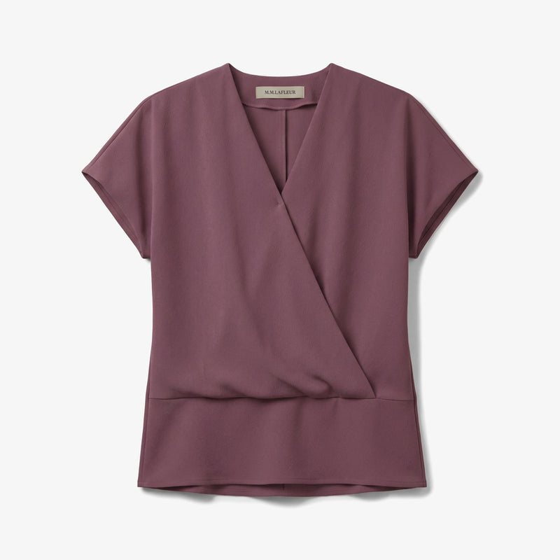 Antonia Faux Wrap Top