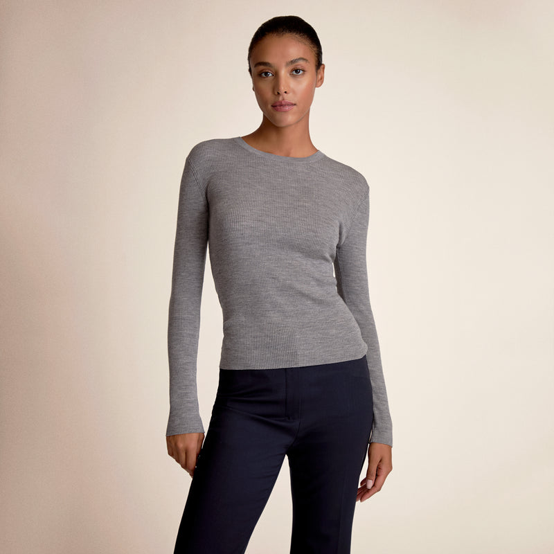Beck Fitted Crewneck Sweater