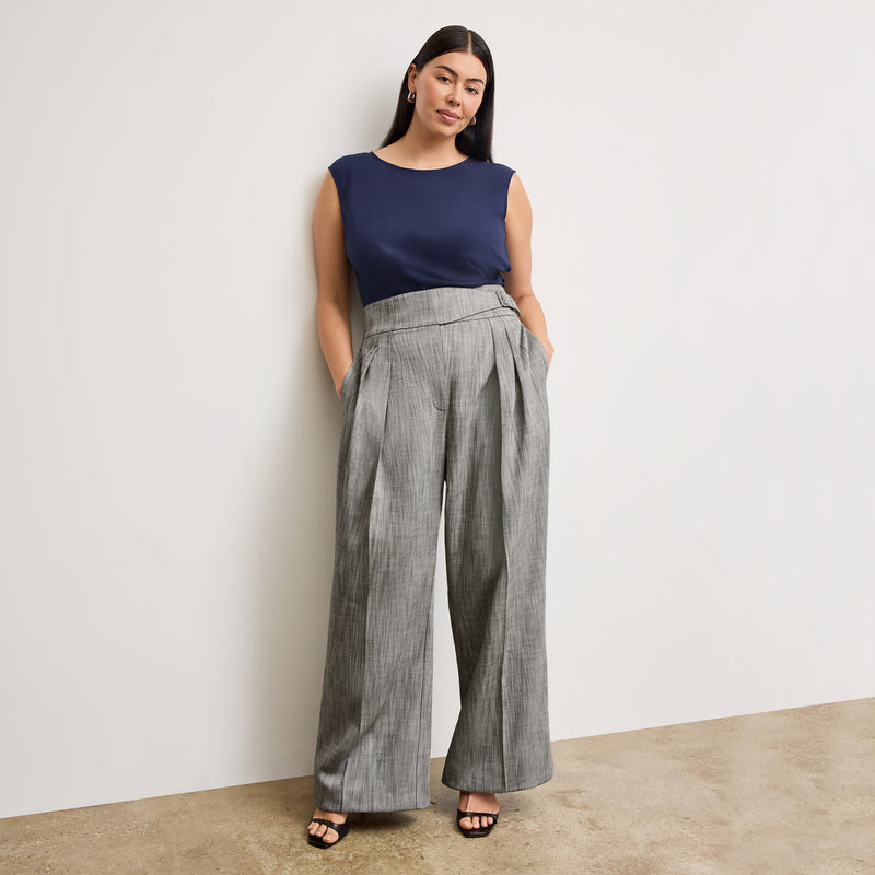 Bronny Cummerbund Trouser