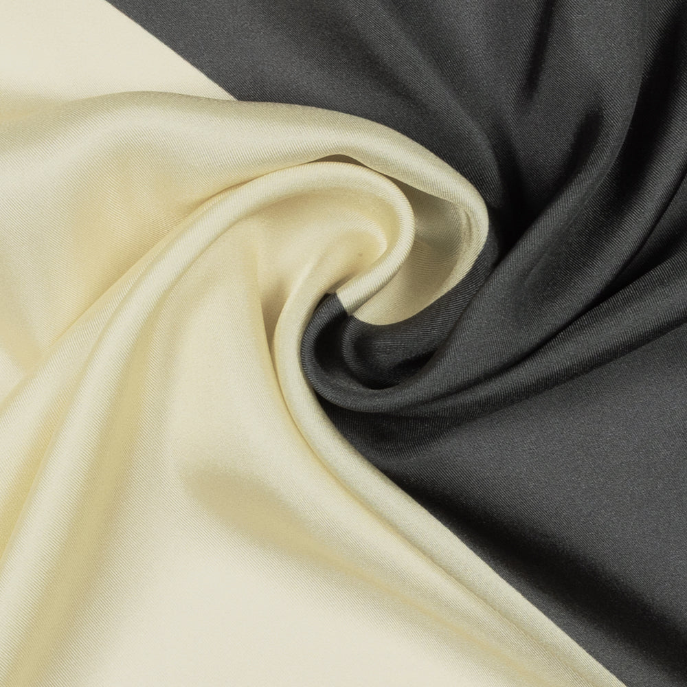 Echo Half and Half Oversized Silk Square Scarf