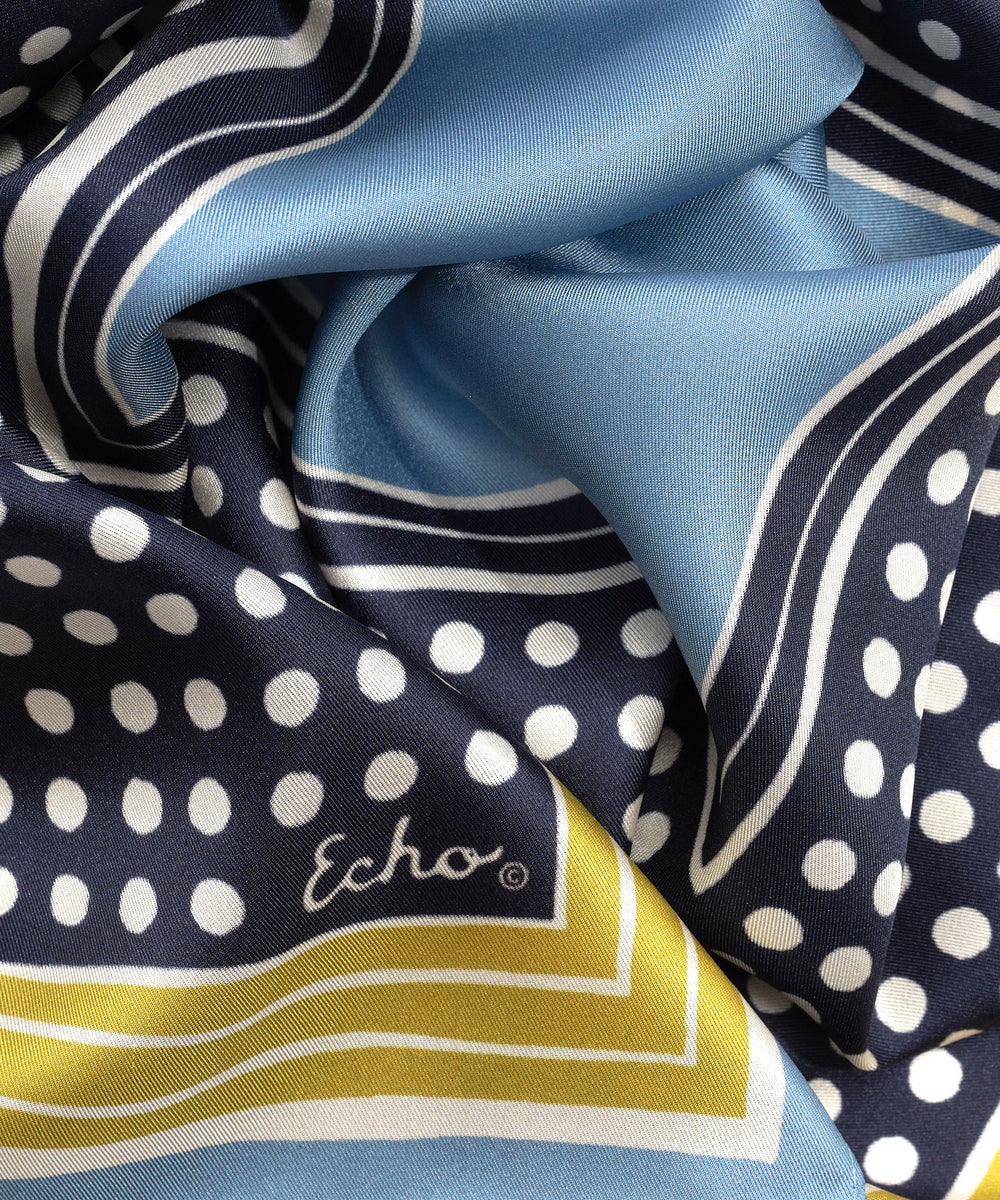 Echo Dotty Silk Bandana