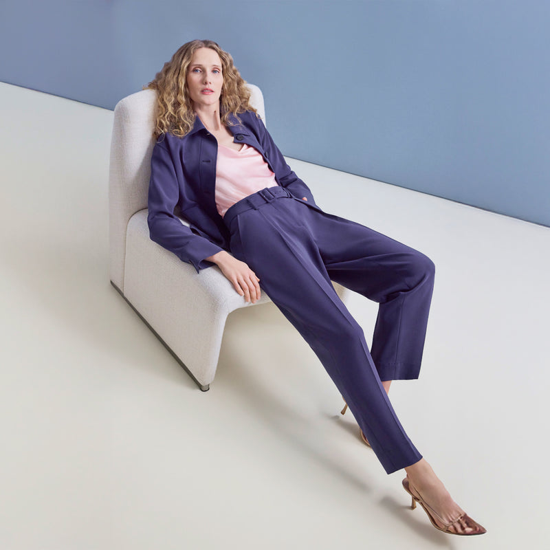 Cayen Belted Tapered Trouser