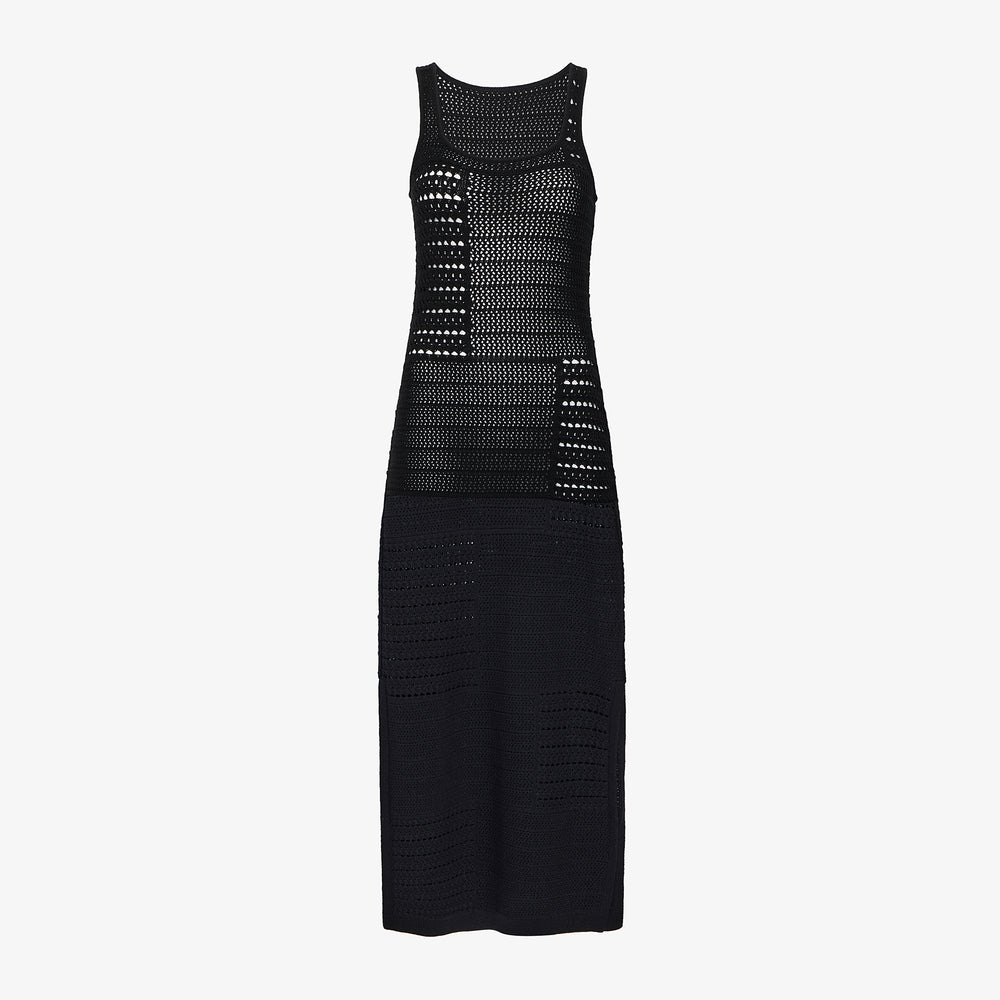Packshot image of the Fina dress in Black