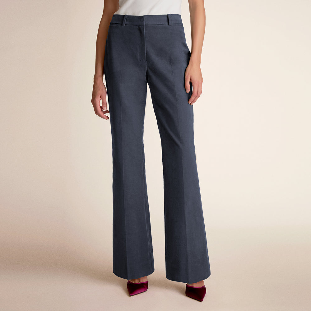 Blue Velvet Pants