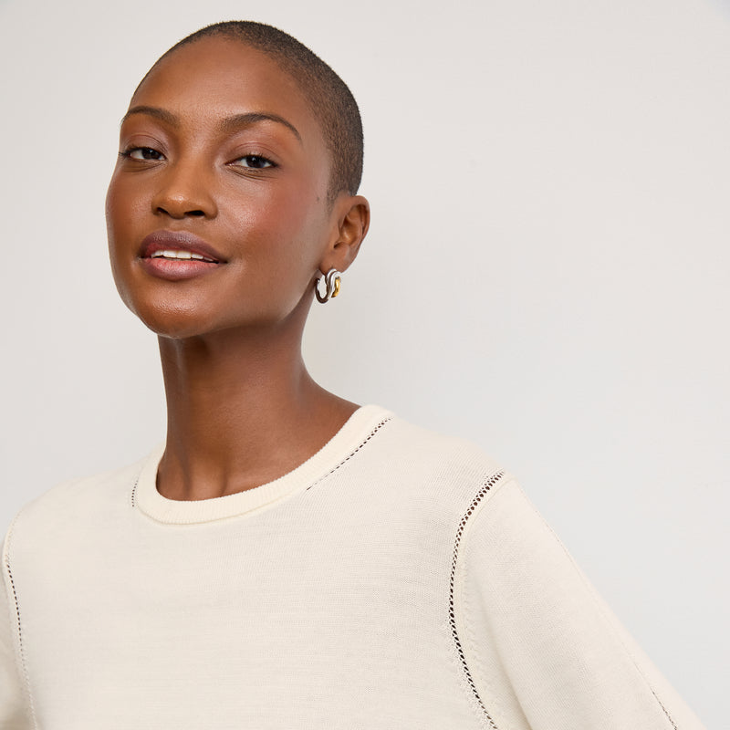 Larissa Pointelle Sweater