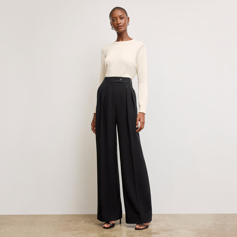 Larissa Pointelle Sweater