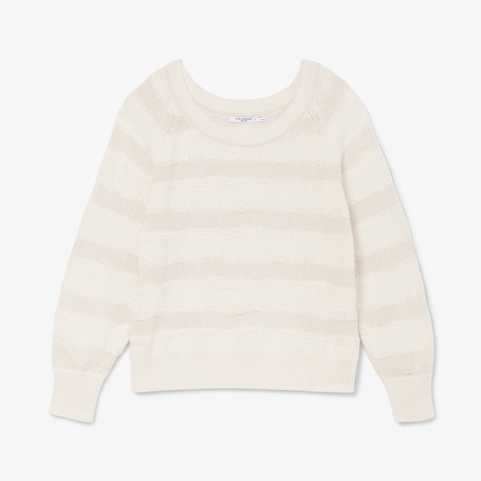 Packshot image of the jo sweater in moonbeam