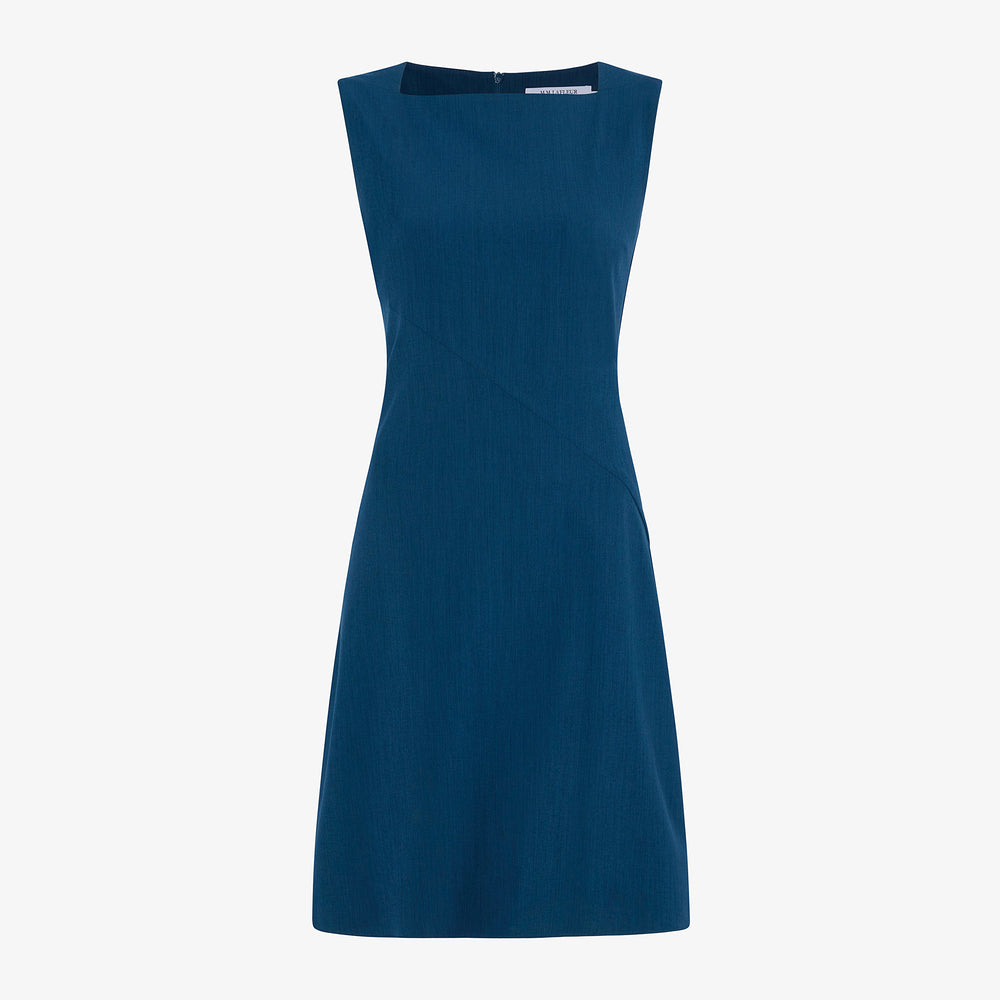 packshot image of the pauline dress in deep teal